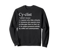 Divertido Diccionario Definición Ciclista Día Mundial de la Bicicleta Humor Sudadera