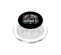 Divertido Dicho aquí Crushin Sarcástico Humorístico PopSockets PopGrip para MagSafe