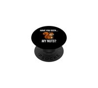 Divertido Dicho de Ardilla ¿Has Visto mis nueces PopSockets PopGrip Adhesivo