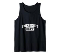 Divertido Dicho del Departamento de Emergencias sobre Varsity Athletic Camiseta sin Mangas
