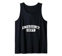 Divertido Dicho del Departamento de Emergencias sobre Varsity Athletic Camiseta sin Mangas