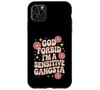 Divertido Dicho Dios no lo quiera, Soy un Gangsta Sensible Mujeres Hombres Carcasa para iPhone 11 Pro MAX