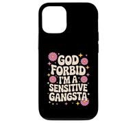 Divertido Dicho Dios no lo quiera, Soy un Gangsta Sensible Mujeres Hombres Carcasa para iPhone 12/12 Pro