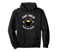 Divertido Dicho Fart Ninja Silencioso Pero Mortal Sudadera con Capucha