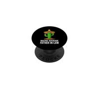Divertido Dicho Nacho Padre Promedio Ley Sarcástica PopSockets PopGrip Adhesivo