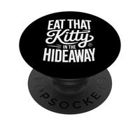 Divertido Dicho Oculto Gatito Misión Humor Broma Adulto Humor Mordaza PopSockets PopGrip Adhesivo