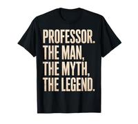 Divertido Dicho Profesor Hombre Mito Leyenda Profesor Mujeres Hombres Camiseta