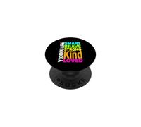 Divertido Dicho Que Eres Inteligente, Valiente, Fuerte, Amado PopSockets PopGrip Adhesivo