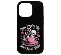 Divertido Dicho Que inspiras a mi Asesino en Serie Interior Mujeres Hombres Carcasa para iPhone 13 Pro