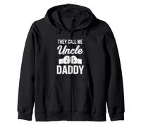 Divertido Dicho Que Llaman al tío papá sarcástico Sudadera con Capucha