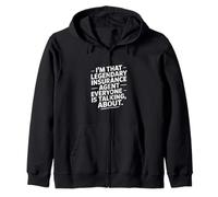 Divertido Dicho Que Soy Ese Seguro Legendario Sudadera con Capucha