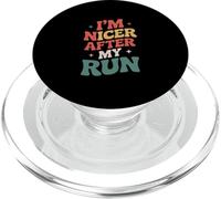 Divertido Dicho Que Soy más Agradable después de mi Carrera sarcástico PopSockets PopGrip para MagSafe