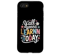 Divertido dicho que todos van a aprender hoy lápiz leopardo mujer Carcasa para iPhone SE (2020) / 7 / 8