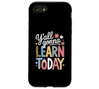 Divertido Dicho Que Todos Van a Aprender Hoy lápiz Leopardo Mujer Carcasa para iPhone SE (2020) / 7/8
