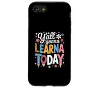 Divertido Dicho Que Todos Van a Aprender Hoy lápiz Leopardo Mujer Carcasa para iPhone SE (2020) / 7/8