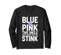 Divertido Dicho Rosa This Uncle Wont Change You If You Stink Manga Larga
