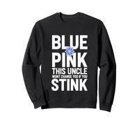 Divertido Dicho Rosa This Uncle Wont Change You If You Stink Sudadera