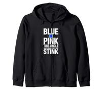 Divertido Dicho Rosa This Uncle Wont Change You If You Stink Sudadera con Capucha