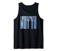 Divertido Dicho sarcástico introvertido Que preferiría no Hacerlo Camiseta sin Mangas