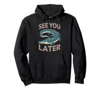 Divertido Dicho See You Later cocodrilo Retro Reptil Mujeres Hombres Sudadera con Capucha