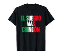 Divertido Dicho Suegro Chingon Orgullo Mexicano Camiseta