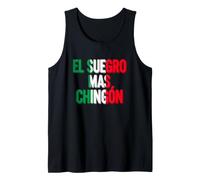 Divertido Dicho Suegro Chingon Orgullo Mexicano Camiseta sin Mangas