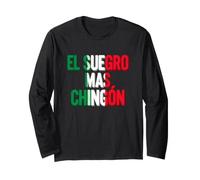 Divertido Dicho Suegro Chingon Orgullo Mexicano Manga Larga