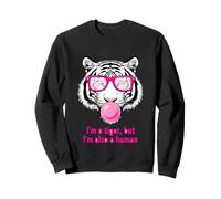 Divertido Dicho Tigre Pero También Humano Sarcástico Sudadera