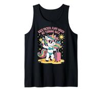 Divertido Dicho Unicornio Flaps Wayed Vacation Mood Mujeres Hombres Camiseta sin Mangas