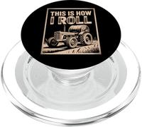 Divertido Diciendo Así Es Cómo Rollo Tractor Heno Broma Mujeres Hombres PopSockets PopGrip para MagSafe