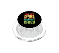 Divertido Diciendo mi Padre Ley Hijo Favorito PopSockets PopGrip para MagSafe