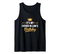 Divertido Diciendo Que es mi Padre leyes cumpleaños Camiseta sin Mangas