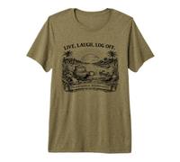 Divertido Digital Detox Capibara Relajación Humor Camiseta Premium