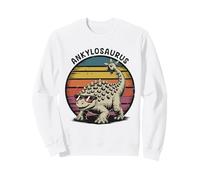 Divertido Dinosaurio Chibi Ankylosaurus Kawaii Dino Niños Sudadera