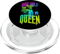 Divertido Disco de Golf Reina gótica Estatua de la Libertad Esqueleto PopSockets PopGrip para MagSafe