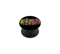 Divertido discurso de exorcismo con Disfraces de Colores Impresionantes PopSockets PopGrip Adhesivo