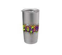 Divertido discurso de exorcismo con disfraces de colores impresionantes Vaso térmico de acero inoxidable de doble pared