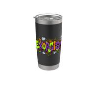 Divertido discurso de exorcismo con disfraces de colores impresionantes Vaso térmico de acero inoxidable de doble pared