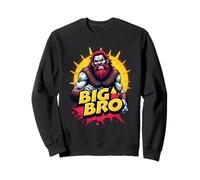 Divertido diseño Antiguo de Big Bro Caveman Stone Age para Hombres y niños Sudadera