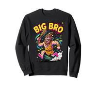 Divertido diseño Antiguo de Big Bro Caveman Stone Age para Hombres y niños Sudadera