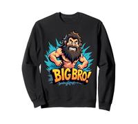 Divertido diseño Antiguo de Big Bro Caveman Stone Age para Hombres y niños Sudadera