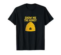 Divertido diseño de Abeja de Show Me The Honey Beekeeper Camiseta