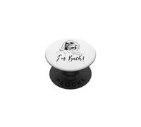 Divertido diseño de Bach I'm Bach! - Juego de Palabras de música clásica PopSockets PopGrip Adhesivo