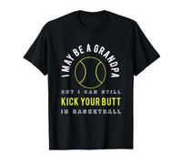 Divertido diseño de Baloncesto para Hombre, Jugador de Baloncesto del Abuelo Camiseta gráfica económica, Hombre, Negro, XL