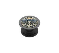 Divertido diseño de Bicicleta eléctrica Coo Crew Pigeon E-Bike Riders PopSockets PopGrip Adhesivo