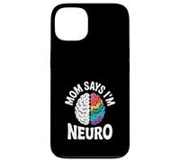 Divertido diseño de cerebro neurodiverso mamá dice que soy neuro Carcasa para iPhone 13