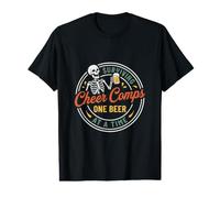 Divertido diseño de Cerveza Surviving Cheer Comps Camiseta gráfica económica