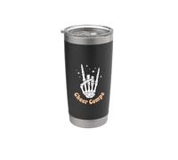 Divertido diseño de cerveza Surviving Cheer Comps Vaso térmico de acero inoxidable de doble pared