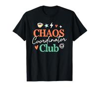 Divertido diseño de Chaos Coordinator, Bonito y Ocupado, Amante del café Camiseta