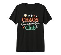 Divertido diseño de Chaos Coordinator, Bonito y Ocupado, Amante del café Camiseta Premium